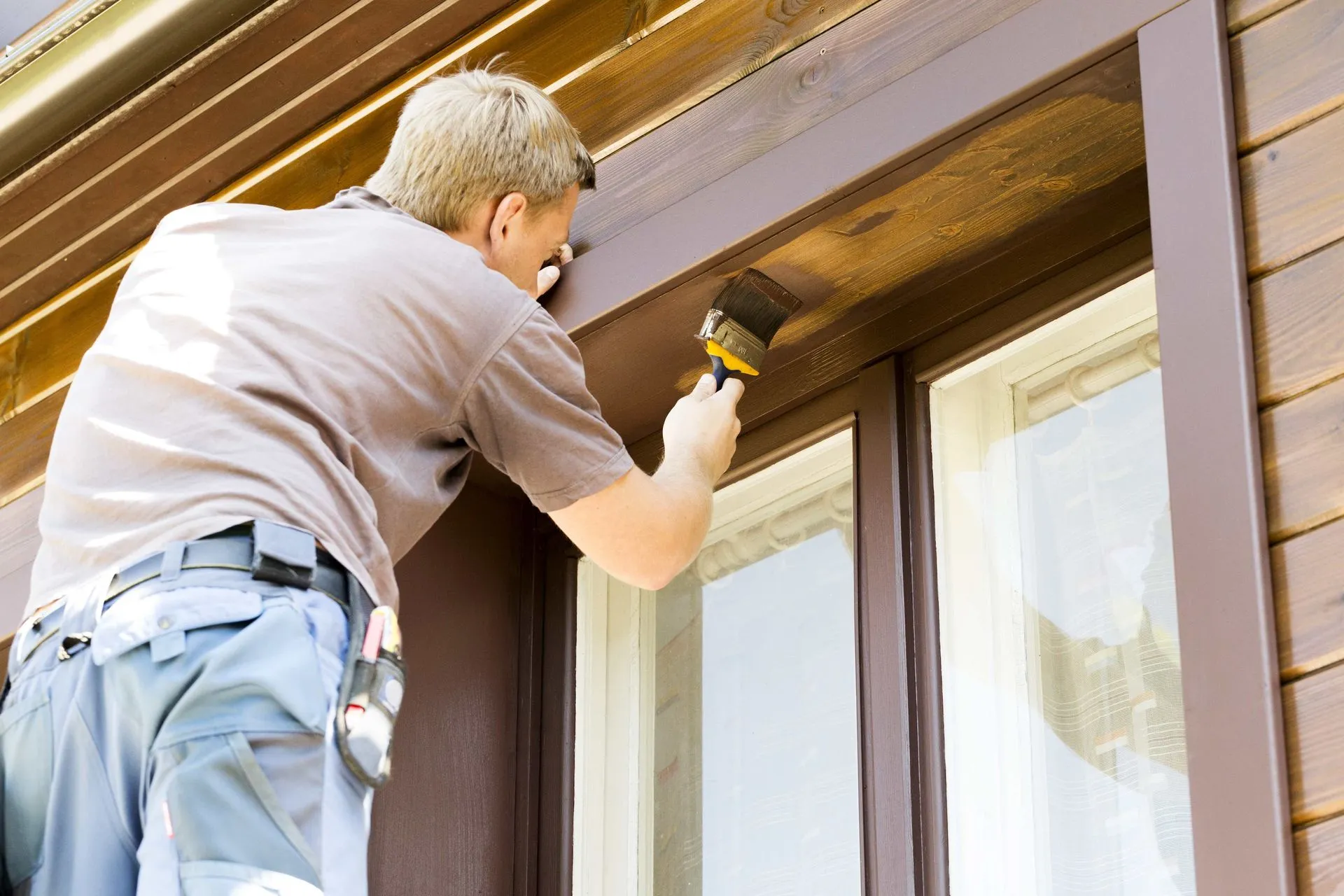 Painting doors and windows